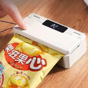 미니 실링기 비닐 씰링 드립백 충전식 원터치스낵 접착기 포장 티백 충전형미니밀봉기