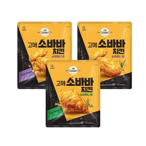 [CJ] 고메 소바바치킨 소이허니 윙 300g, 2개 + 봉 300g, 1개
