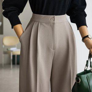 (안나앤모드) terrine 치즈 투핀턱 슬랙스[팬츠DNJ73]