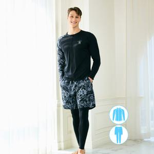 베이직엘르 남성인 집업 래쉬가드 워터레깅스 비치반바지 세트 BEM-Y903K