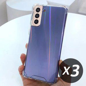 홀로그램 투명 범퍼 케이스 갤럭시 S23/22/21 Z플립4 Z플립3 플러스 울트라