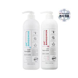 [닥터방기원] 쿨 탈모샴푸 1L + 랩 트리트먼트 1L