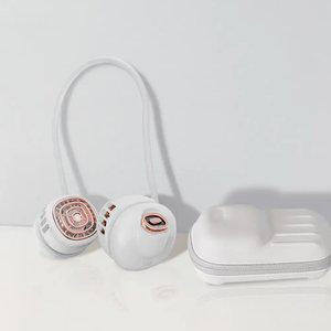 유아이티 프리미엄 듀얼 BLDC 넥밴드 선풍기 4단계풍속 휴대용케이스포함 넥풍