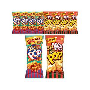 오리온 치킨팝 닭강정 81g, 5개 + 치즈뿌린치킨팝 81g, 5개