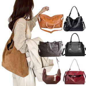 [로자르] 겨울신상 소가죽 여성가방 소가죽 크로스백 핸드백 출근백 백팩 숄더백 토트