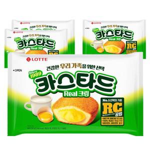 롯데웰푸드 카스타드 오리지널, 230g, 4개