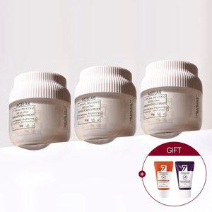 1.+1.+1 에이지랩 스네일 뮤신 저자극 영양크림 50g 탄력/미백/기미 (총3개) + 미니폼