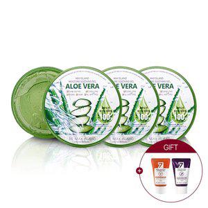 1.+1.+1. 메이아일랜드 순도 100% 제주도 알로에베라 진정.보습 수딩젤 300ml (총3개