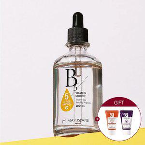 메이아일랜드 B5비타민 소스 수분탄력 저자극 에센스앰플 100ml (총1개) + 미니폼클 3