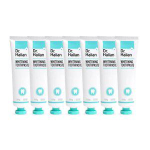 [치아미백] (7개) 치과동일성분 식약처심사 화이트닝 치약