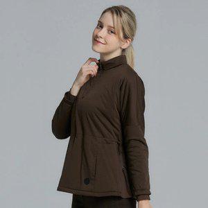 [엘르골프] 여성 아노락 패딩 점퍼_6I61382