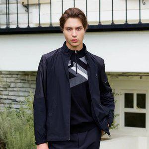 [엘르골프] 남성 배색 포인트 안감 점퍼_6J51351