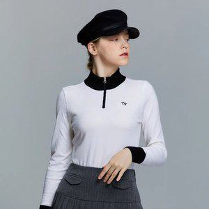 [엘르골프] 여성 반목크 스웨터 _6I63451