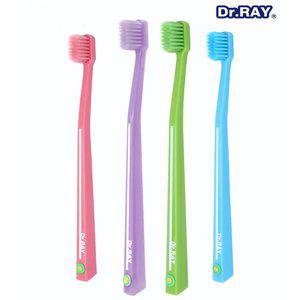 닥터레이 샐러드 칫솔 2입 x 4개 초소형헤드 작은헤드칫솔