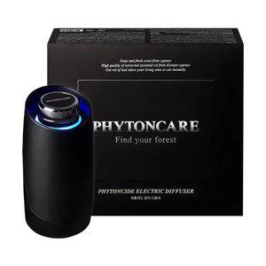 JW생활건강 피톤케어 블랙 피톤치드 차량용 방향제 본품세트(디바이스+리필 카트리지)