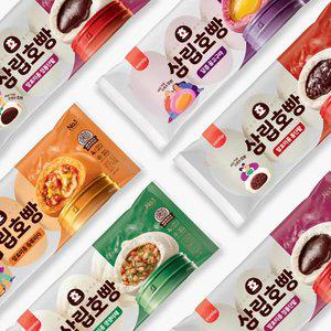 삼립 호빵 골라담기 발효미종 단팥 야채 김치 고구마 에그 간식