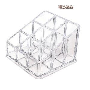 DIY 크리스탈 에폭시 수지 몰드 장식 사각 나인스퀘어 립스틱 보관함 실리콘 몰드 티류