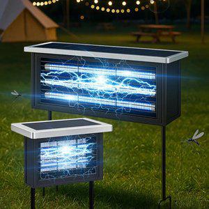 태양광 모기 해충 벌레 나방파리 퇴치 야외 날벌레 하루살이 날파리 퇴치기 무선 포충