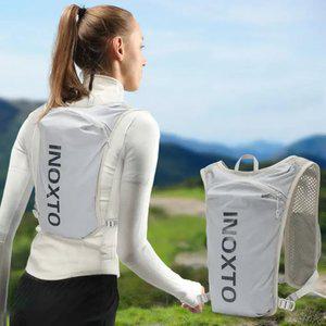 INOXTO 초경량 트레일러닝 베스트 마라톤 런닝 등산 배낭 가방 5L