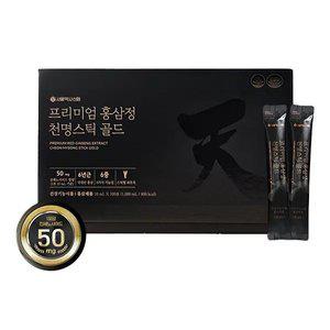 서울약사신협 프리미엄 홍삼정 천명스틱 골드 10ml, 100입