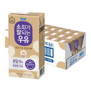 [매일] 소화가잘되는우유 미숫가루 190ml, 24개