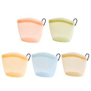 실리팟 프리미엄 실리콘 포터블 지퍼백