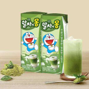 남양 말차에몽 190ml 48팩 멸균우유