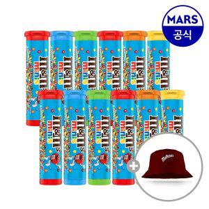 엠앤엠즈 미니 튜브 35gx24개입+증정(몰티져스버킷햇, 1개)