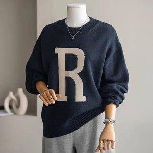 (안나앤플러스) 레틴 라운드 니트[니트EAP40] 빅사이즈