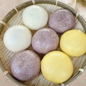 단호박 흑미 오리지널 삼색 안흥찐빵 찐빵 호빵 / 안흥 삼색