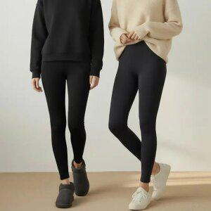 여성 겨울 롱&숏 슬림 피치기모 기장 선택 스판 쫄바지 이너팬츠 베이직 아담핏가을 겨