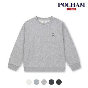 [폴햄키즈] 공용 콜라보 코숏 라이트플리스 맨투맨_PKD4TR3220