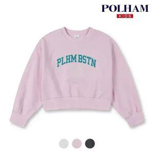 [폴햄키즈] 시그니처 여아 플리스 그래픽 맨투맨_PKD4TR2020