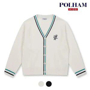 [폴햄키즈] 시그니처 여아 오버핏 브이넥 가디건_PKD4EC2010