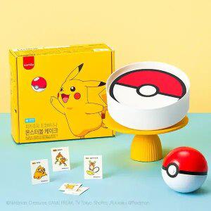 나와랏 피카츄 ! 피카츄의 초코바나나 몬스터볼 케이크 (+피카츄토퍼, 띠부씰5장)