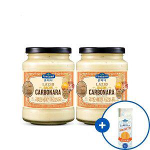 [내일도착] 폰타나 라치오 베이컨 까르보나라 파스타소스 430gx2병 +면 250g