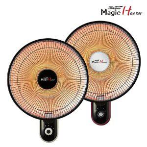 리퍼브 매직히터 세라믹 벽걸이형 벽걸이 전기 히터 벽난로 난방기 WINDPIA-1012H