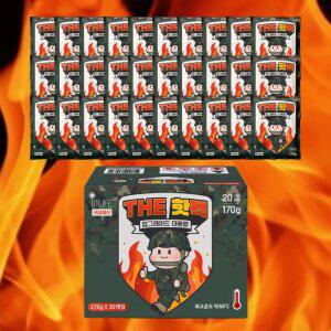 국산 대용량 핫팩 170g 30매입 군용핫팩 손난로 겨울 방한용 등산 낚시 캠핑 골프