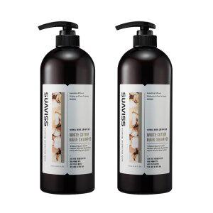 수아비스 화이트코튼 샴푸 1000ml 1+1