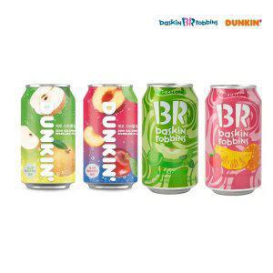 던킨 제로 스파클링 탄산음료 350ml 24개