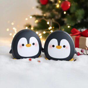 알로코리아 충전식 휴대용 펭귄 손난로 보조배터리 5000mAh WM504 + 베이비키링 세트
