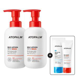 아토팜 MLE 로션 300ml 2개 GIFT)엠엘이로션60ml+탑투토100ml