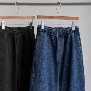 (안나앤플러스) A. 에빈 기모 올밴딩 데님[데님C01125N02]빅사이즈