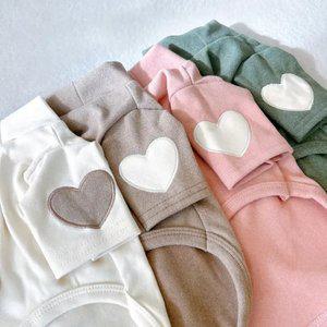 강아지 하트 뿅 반팔 티