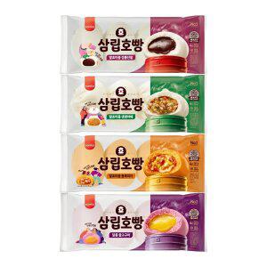 삼립 호빵 380g 4입 8종 2봉+2봉 단팥 야채 피자 고구마 골라담기