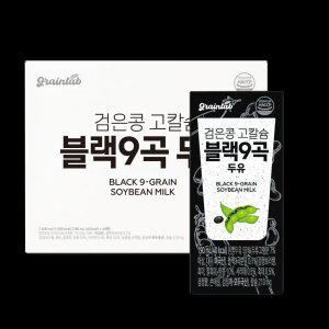 그레인랩 검은콩고칼슘 블랙9곡두유 190ml, 40개입, 1개