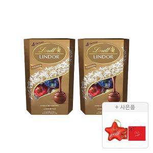 농심 린도볼 어쏘티드 200g, 2개 + 증정(린트 오너먼트, 1개 + 쇼핑백, 1개)