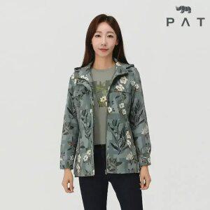 [PAT 여성] 플라워 후드탈착 점퍼_1J61336