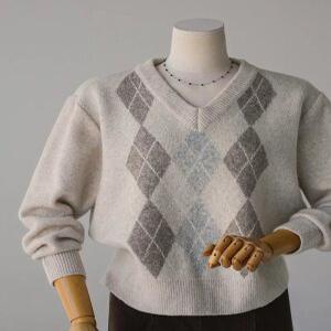 [잇수다랩] 델마디 아가일 울 니트