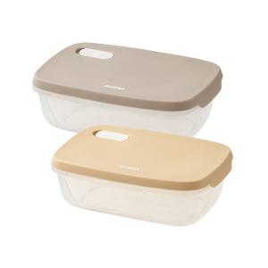 실리팟 프리미엄 실리콘 이유식 모던 냉동밥 직사각 2P